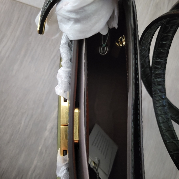 NEW Tory Burch Lee Radziwill Saddlebag - Picture 10 of 16